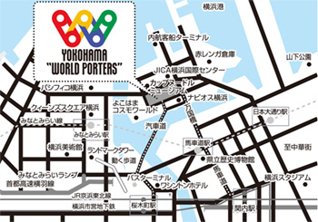 横浜ワールドポーターズ　アクセスマップ