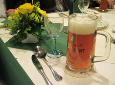ドイツといえばビールです。